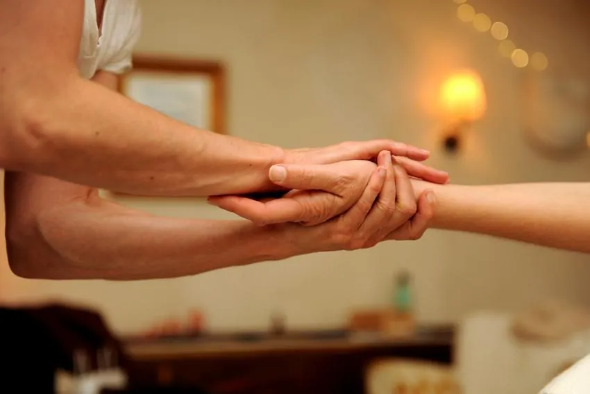 Massage au salon